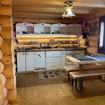 будиночок-зруб в центрі пилипця Villa