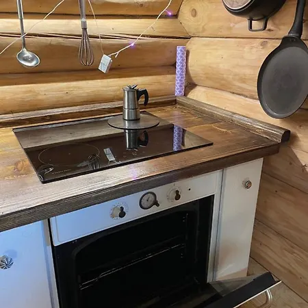 будиночок-зруб в центрі пилипця Villa